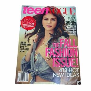 Teen Vogue Magazine – Selena Gomez Cover, Fall Fashion Issue